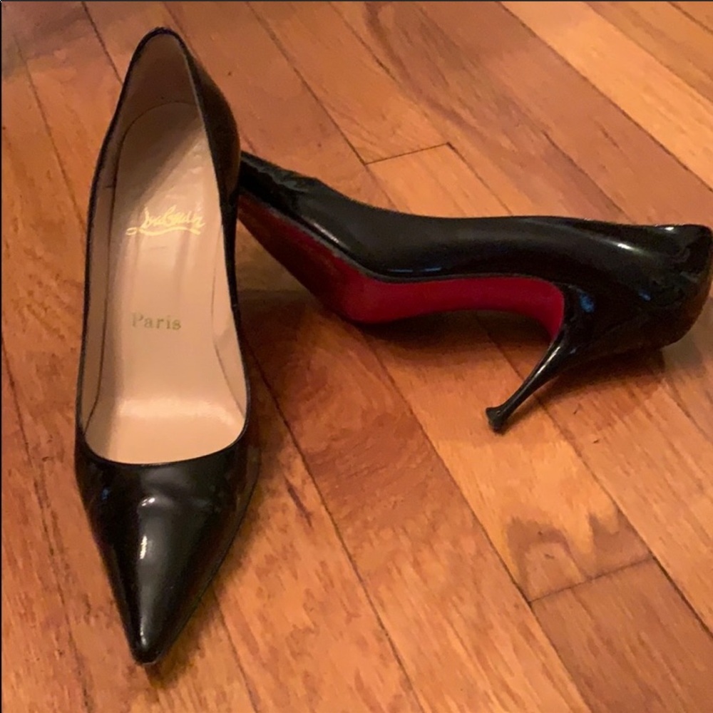 AUTHENTIC Christian Louboutin Patent Leather Pumps